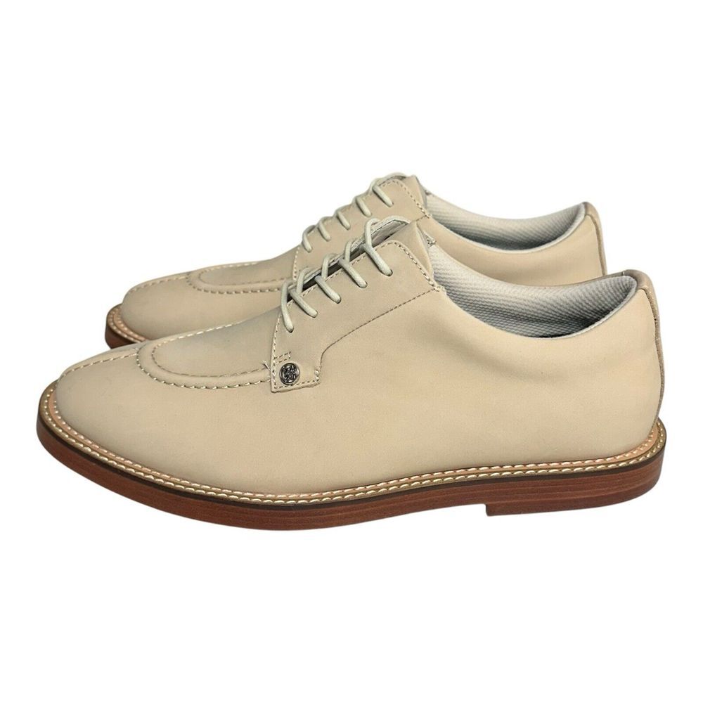 G/FORE Gallivanter Split Toe Waterproof Golf Shoe 9.5 Leather G4MA23EF14-STN - Picture 4 of 14